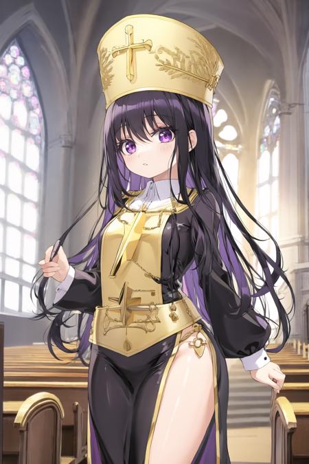 25729-474967540-church, indoors,  mitre, black hair, purple eyes, (wide hips_1.2), flat chest, ,.png